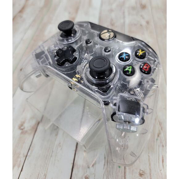 Afterglow Wired Game Controller Xbox One Clear Transparent 048-121 No cable - Picture 5 of 8
